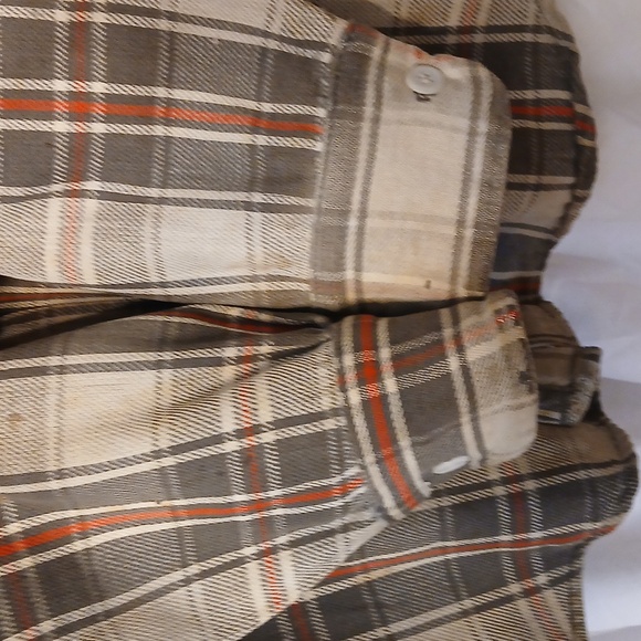 Winter King Vintage Flannel 40s / 50s Large - Picture 6 of 9